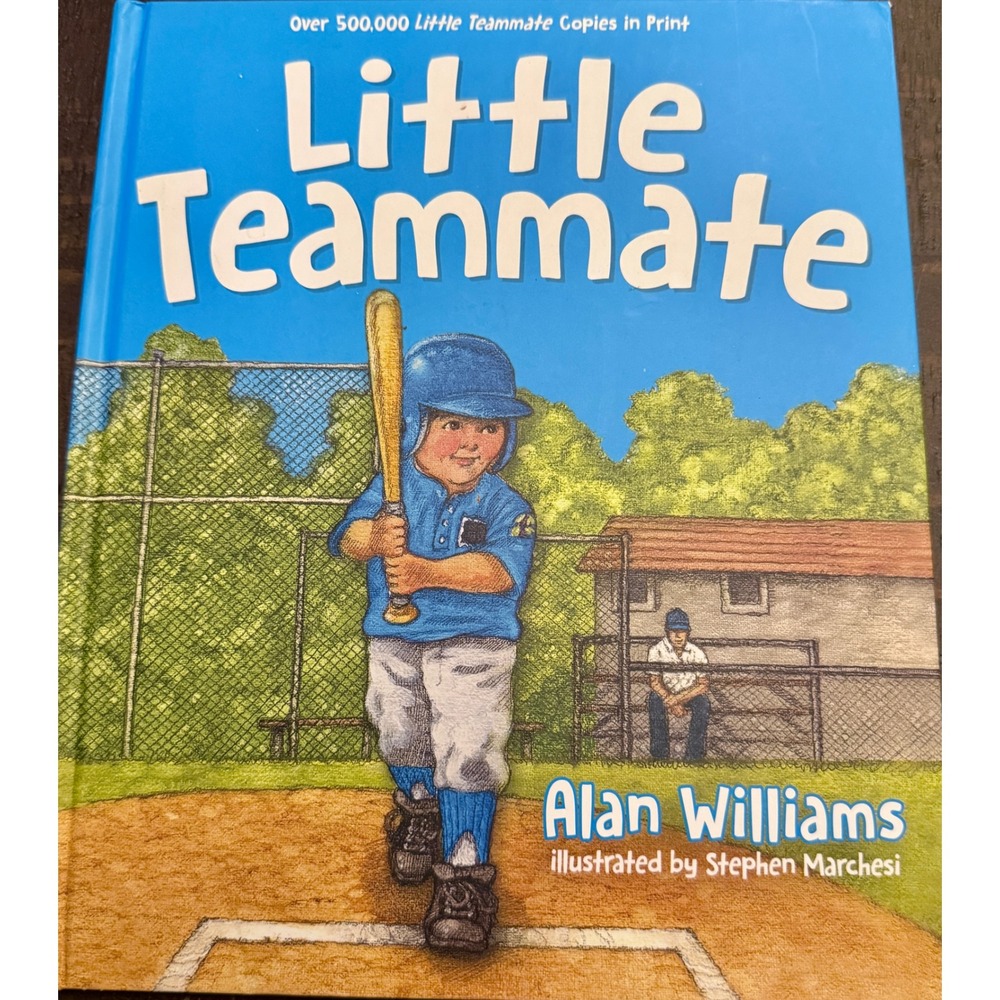 Morgan James Little Teammate Kids 2017 Baseball Hardcover‎ Book